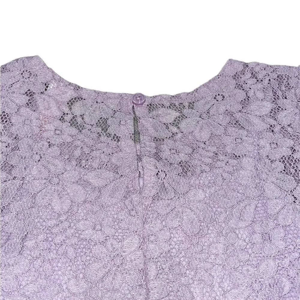 Justice lace cropped